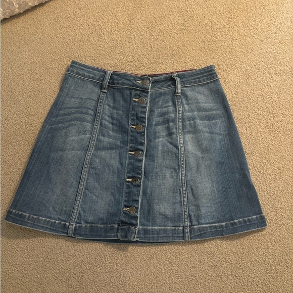 Cello Dresses & Skirts - Cello Blue and Gold A-Line Mini Skirt